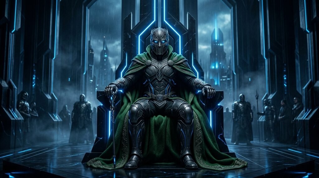 Robert Downey Jr. as Doctor Doom in Avengers: Doomsday