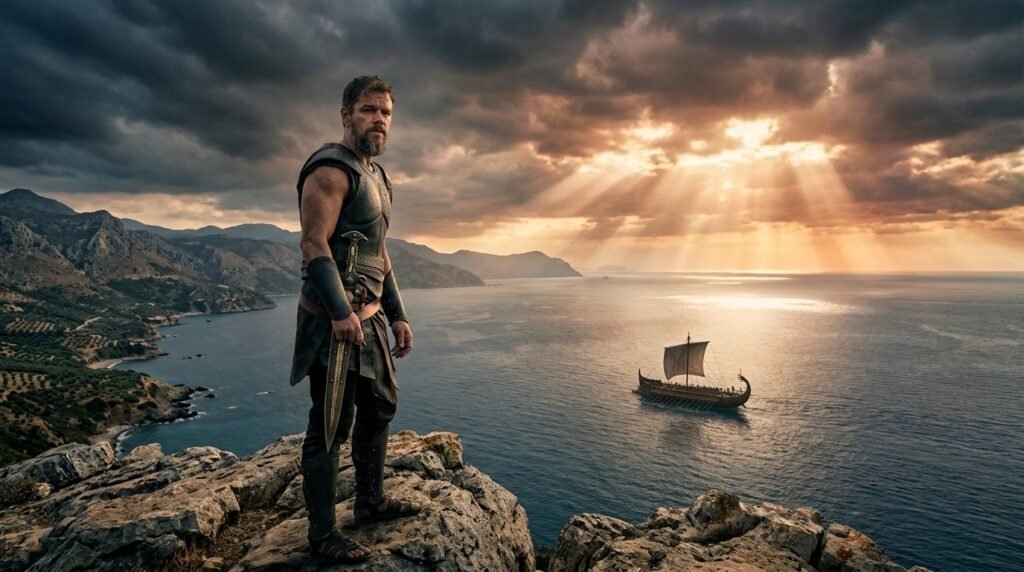 Epic IMAX landscape from The Odyssey 2026